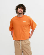 DOUBLEWIDE TILE TEE / CLEMENTINE